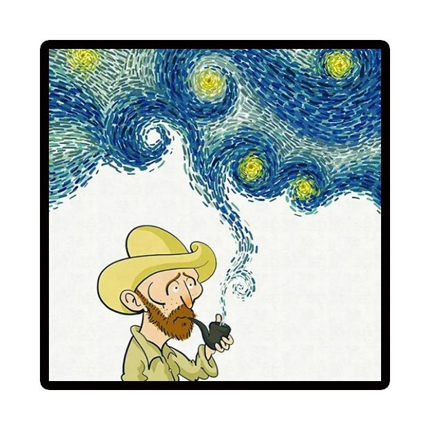 Starry Night by Vincent Van Gogh Famous Artist Art Posters and Prints Abstract Wall Picture Canvas Oil Painting Home Decoration