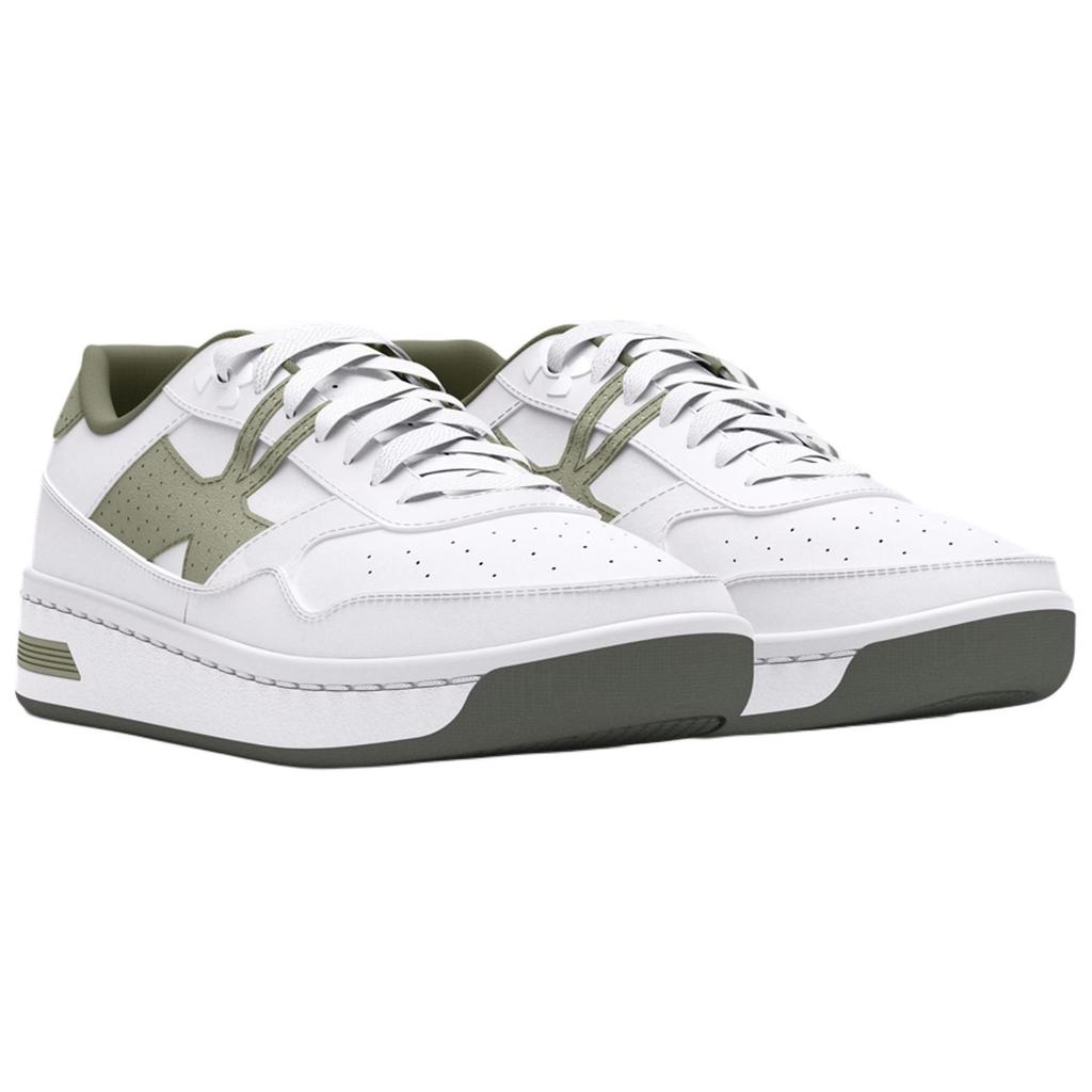 Under Armour Court 96 Ruskind Dame Hvid Grove Grøn 3028766-102