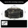"Luya Multifunctional Waterproof Fishing Gear Waist & Messenger Bag – Large Capacity Rod & Storage Bag"