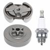 3/8"-6T Spur Sprocket Clutch Drum Tune Up Kit For Husqvarna 136 137 141 142 235 235E 240 236 Jonsered 2035 2040 2041 Chaaw
