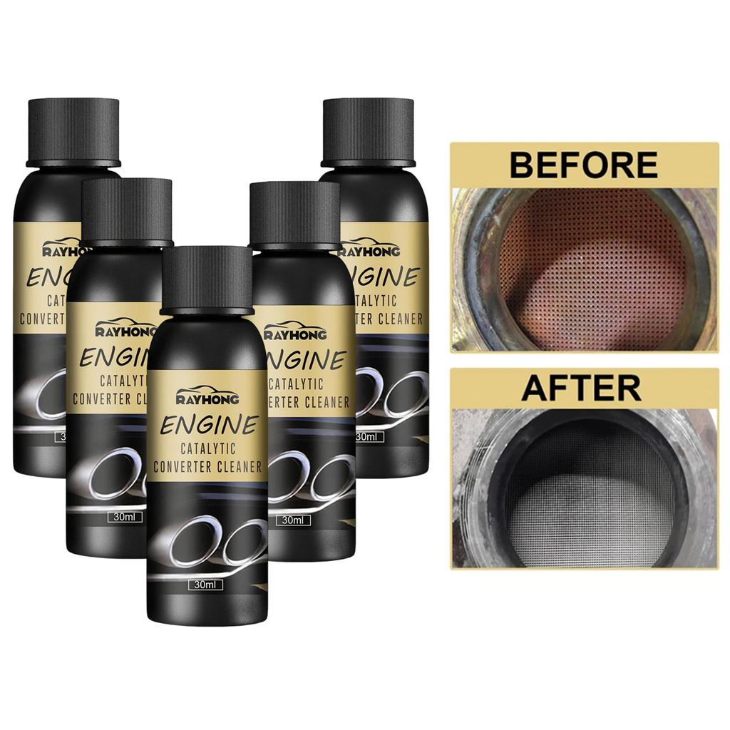 1/4/8Pcs Car Catalytic Converter Cleaner Deep Cleaning Multipurpose Cleaner Engine CSV Clean Accelerators Catalysts Easy Cleaner