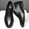2024 Brand New Men's Genuine Leather Shoes Men's High End Formal Shoes Men's Business Shoes Versatile Men's Casual Shoes