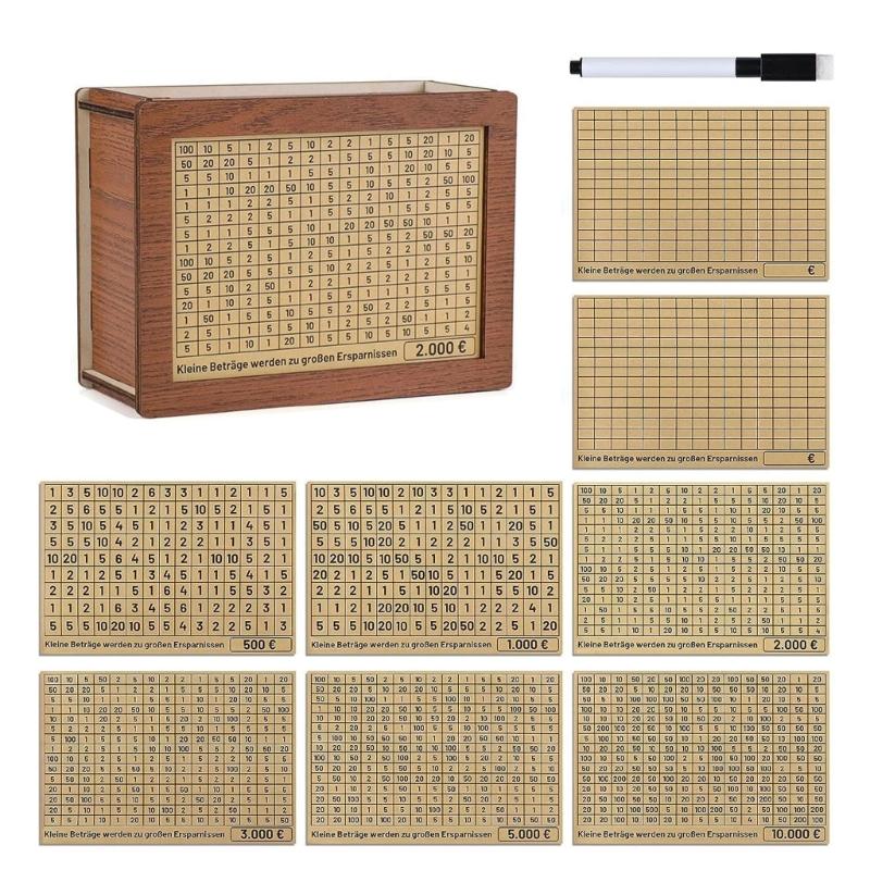 

Wood Money Jar Piggy Banks for Saving Stylish and Practical Home Decors 1