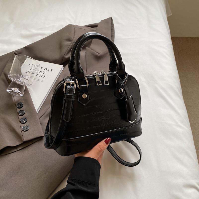 

Модные женские сумки через плечо из искусственной кожи, модные универсальные маленькие сумки, высококачественная серебристая сумка через плечо