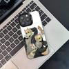 M-Mushroom Oasis Anime Phone Case For iPhone 17,16,15,14,13,12,11,Pro,Max,Plus,Black Matte Shockproof Cover