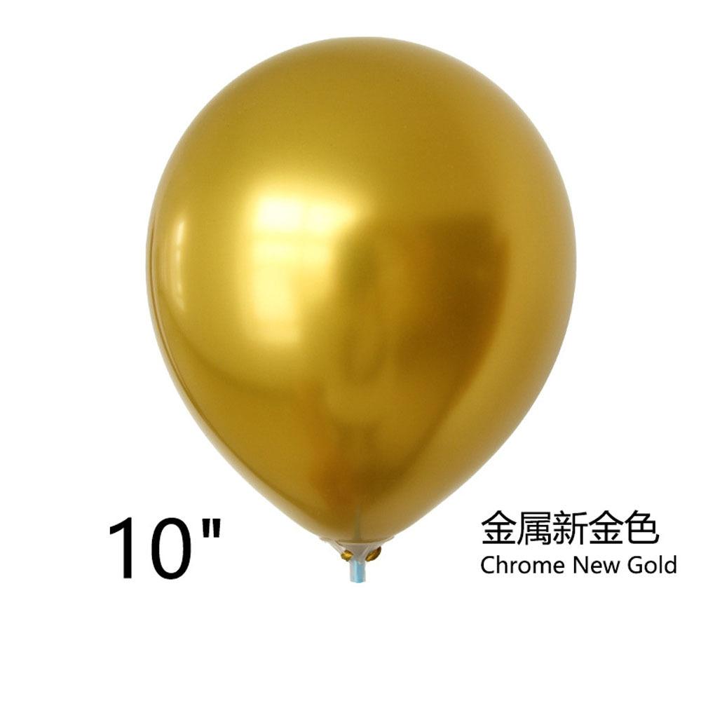 10 Zoll 1,8G Metallischer Latexballon Verdickter Bonbon Foto Hochzeitsfeier Dekoration Ballon
