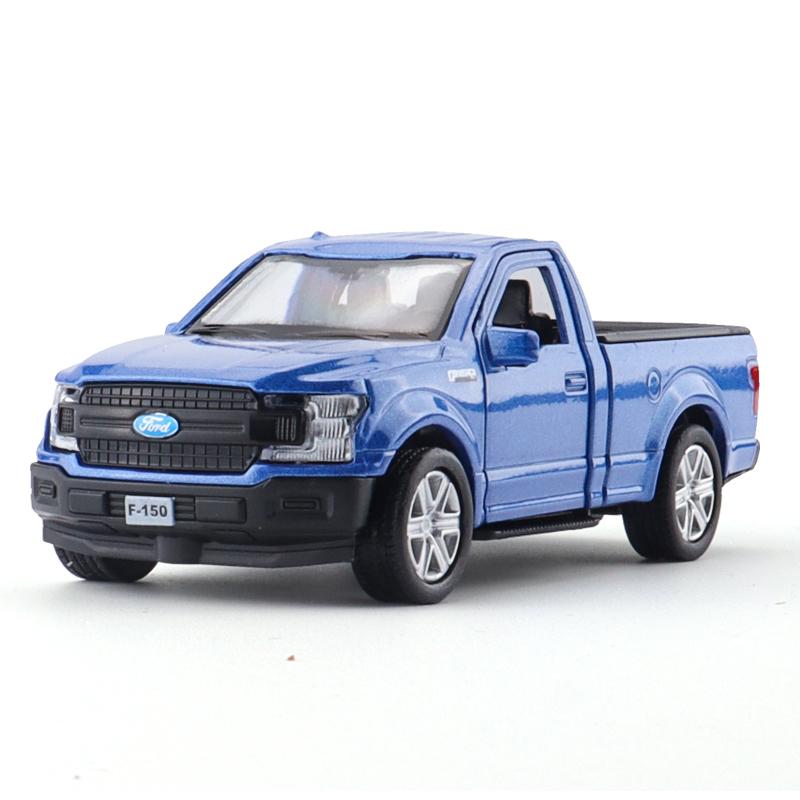 Ford F150 SVT Raptor 2018 Pick-up Truck Simulation Druckguss- & Spielzeugfahrzeuge Rückziehmotor Auto & Türen Öffnen RMZ city 1:36 Legierungs-Sammlermodell