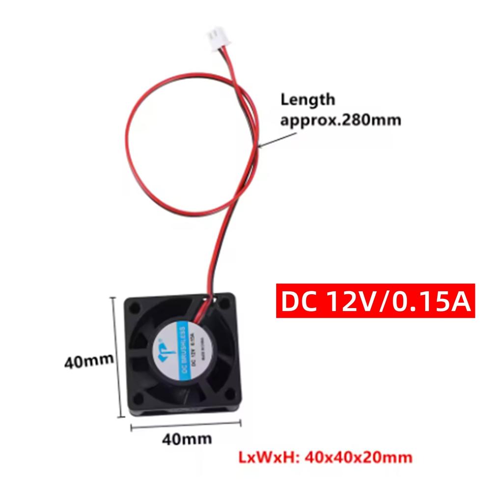 DC12V Noiseless Fan Automatic Egg Incubator Hatcher Fan Air Ventilation 0.15A/0.2A Micro Centrifugal Fan Cooling Fan Exhaust 1Pc