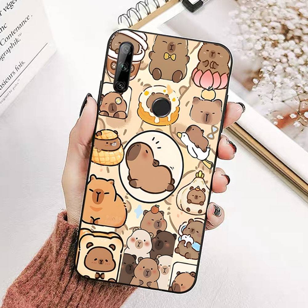 Custodia per Telefono Animale Carino Capibara Per Huawei Honor 10 Lite 9 20 7A 9X 30 50 60 70 Pro Plus Copertura Morbida in Silicone