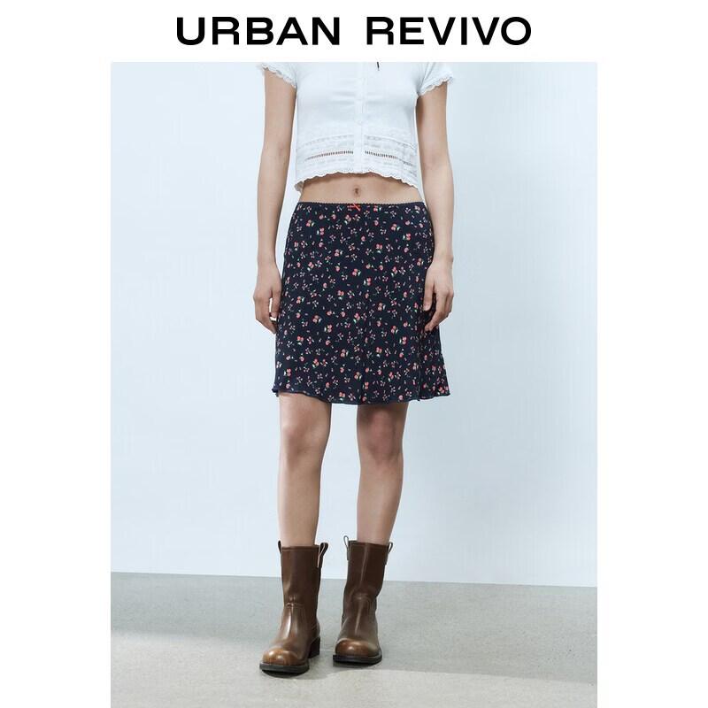 

UR 2026 Summer Women s Floral Bow Skirt XL