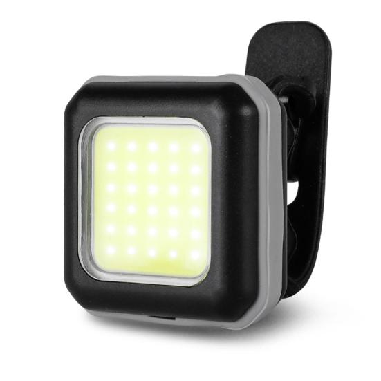 Fahrradlicht, USB wiederaufladbar, ultrahelle Front-Taschenlampe, Nachtfahrt-Rückwarnlicht für Mountainbiken