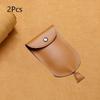 Retro Pull Out Key Holder Pu Leather Key Case Portable Keychain Pouch Multi-Functional Mini Coin Purse For Men Women Daily Use