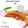 7Cm Thick Soft Flexible Big Liquid Silicone Dildo Sex Toys For Women Large Dildos