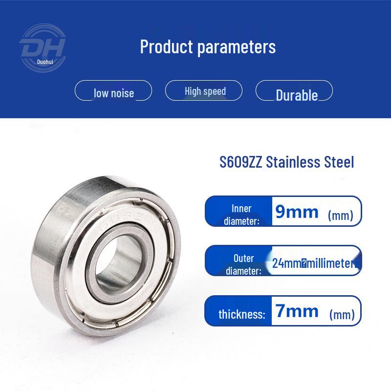 Precision Stainless Steel Ball Bearings: Deep Groove 6007, 6008, Miniature 6003