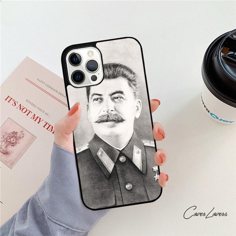 Stalin Soviet Phone Case For Apple iPhone 17 Air Pro Max Plus Coque For iPhone 17 Air 14 15 16 13 12 Max Cover