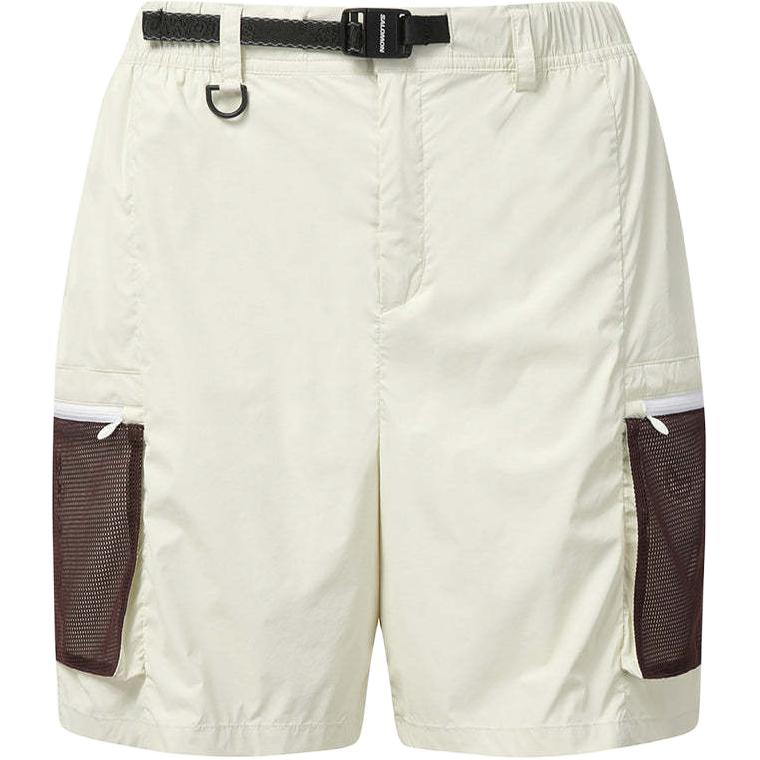 

SALOMON Aerotec Fashion Удобные Мягкие Шорты Кэжуал Унисекс Шорты Молочно-белый C28193 XS