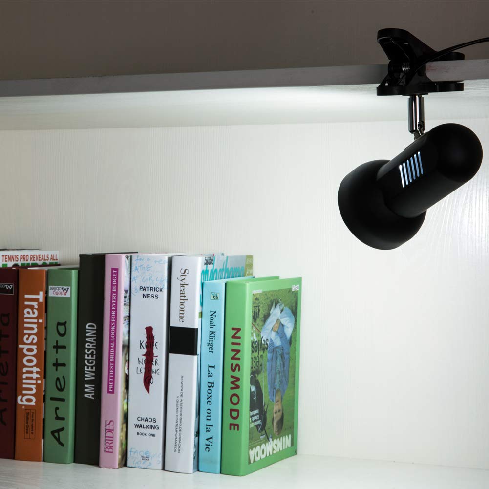 LED Clip Light, Desk Lamp, Table Lamp, High Brightness, Multi-Angle Adjustable, Non-Slip Mat Included, Approx. 360 Degree Rotation, Energy Saving,