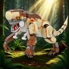Ensemble de Blocs de Construction Géants Dinosaures - Expert Créatif Modèles de Briques Indominus Rex, Triceratops et Tyrannosaure Rex