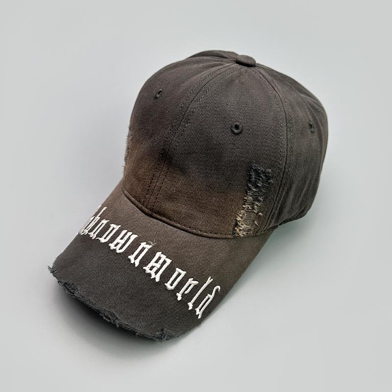 

Personal Sanskrit Embroidery Baseball Hats New Men Women Gradient Sunshade Broken Breathable Ins Versatile Fashion Snapback Caps 52-60cm