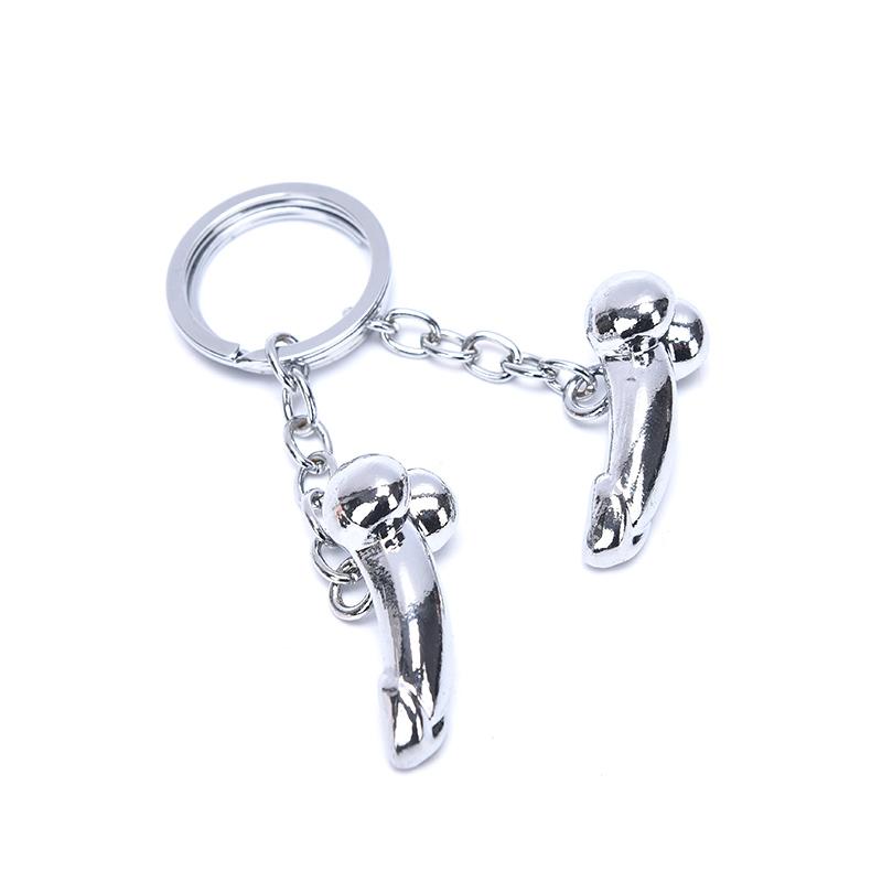 New Male Reproductive Organ Personality Keychain Fashion Couple Keying Gift