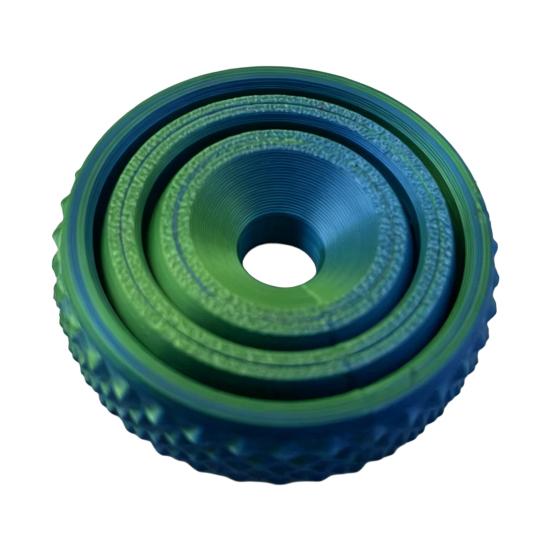 3D Printed Fidget Spinner, Multi-Layer Rotating Rings, Fidget Toys Sensory Stress Relief Toys for Adults & Kids, Anxiety Reducing Fidget Spinners for