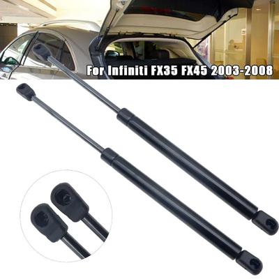 2x Tampa do motor dianteiro Capô a gás Carregado Suporte de elevação de fibra de carbono para Infiniti FX35 FX45 2003-2008 SG371003