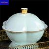 Qianxing Shadow Celadon Ceramic Dinnerware Set