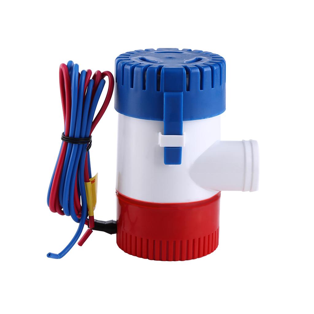12V 3.8A 1100 GPH Electric Marine Water Bilge Pump Submersible For Yacht Boat