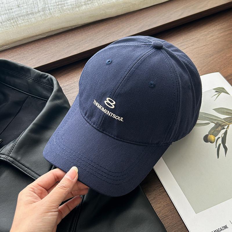 Cotton Baseball Cap With Embroidered Letters For Casual Men Women Summer Sun Protection