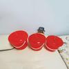 Homeglen Small Red Plastic Buckets (10-Pack)