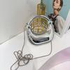Mini Acrylic Shell Bag With Chain Strap For Daily Fashion And Kids
