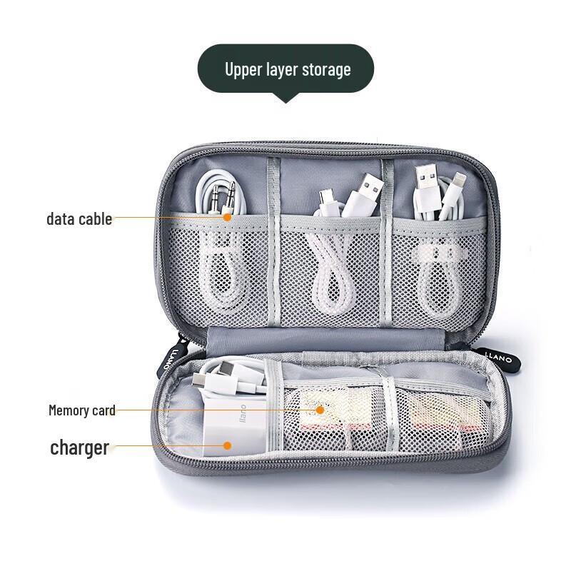 llano Double-Layer Digital Travel Organizer Bag