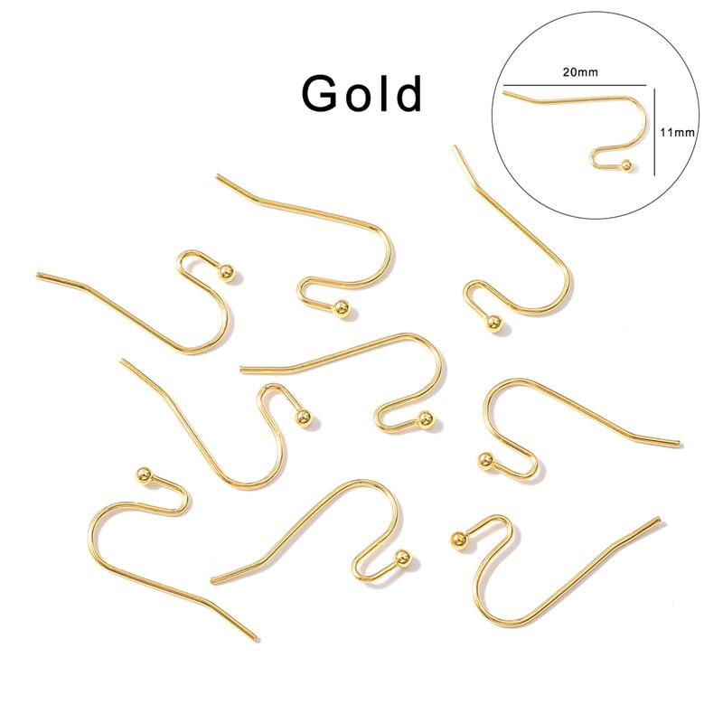 100Pcs 20x22mm Irony Charm Findings Earrings Clasps Hooks Fittings DIY Jewelry Making Accessories