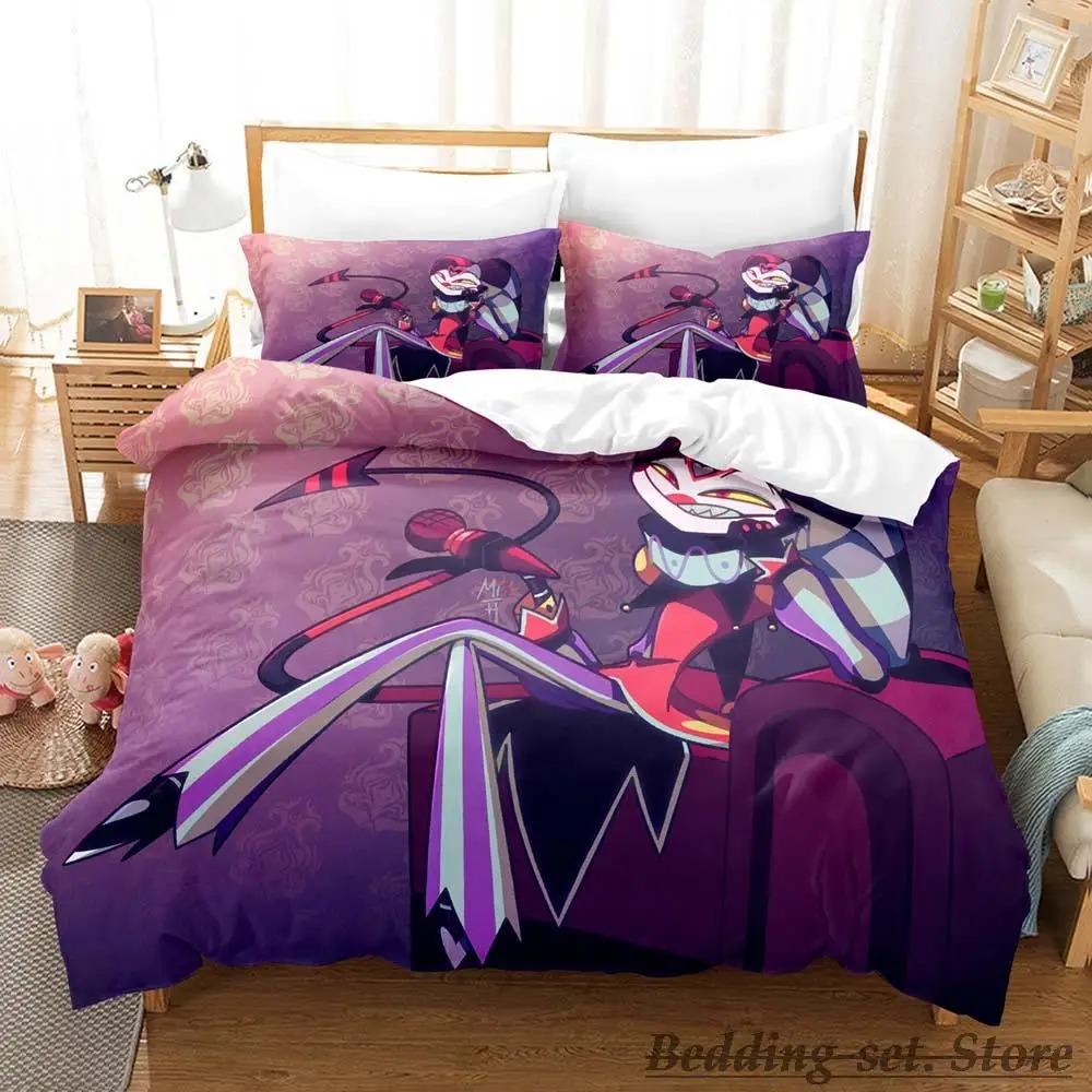 Fizzarolli Boss Bedding Set Single Twin Full Queen King Size Bed Set Adult Kid Bedroom Duvetcover Sets Anime Game Bed