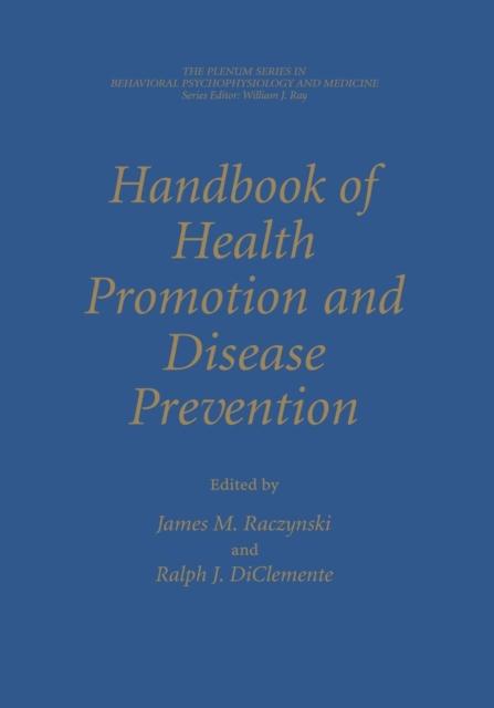 The Handbook of Health Promotion and Disease Prevention Book