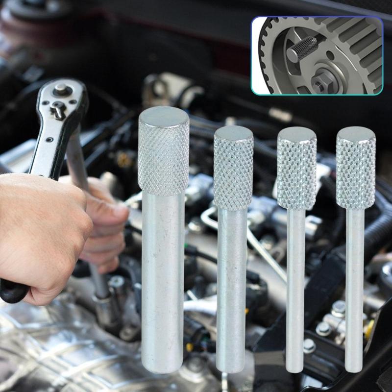 4ks Univerzální sada kolíků pro nastavení vačkové hřídele pro více modelů vozidel Zajišťující efektivní operace automobilových oprav