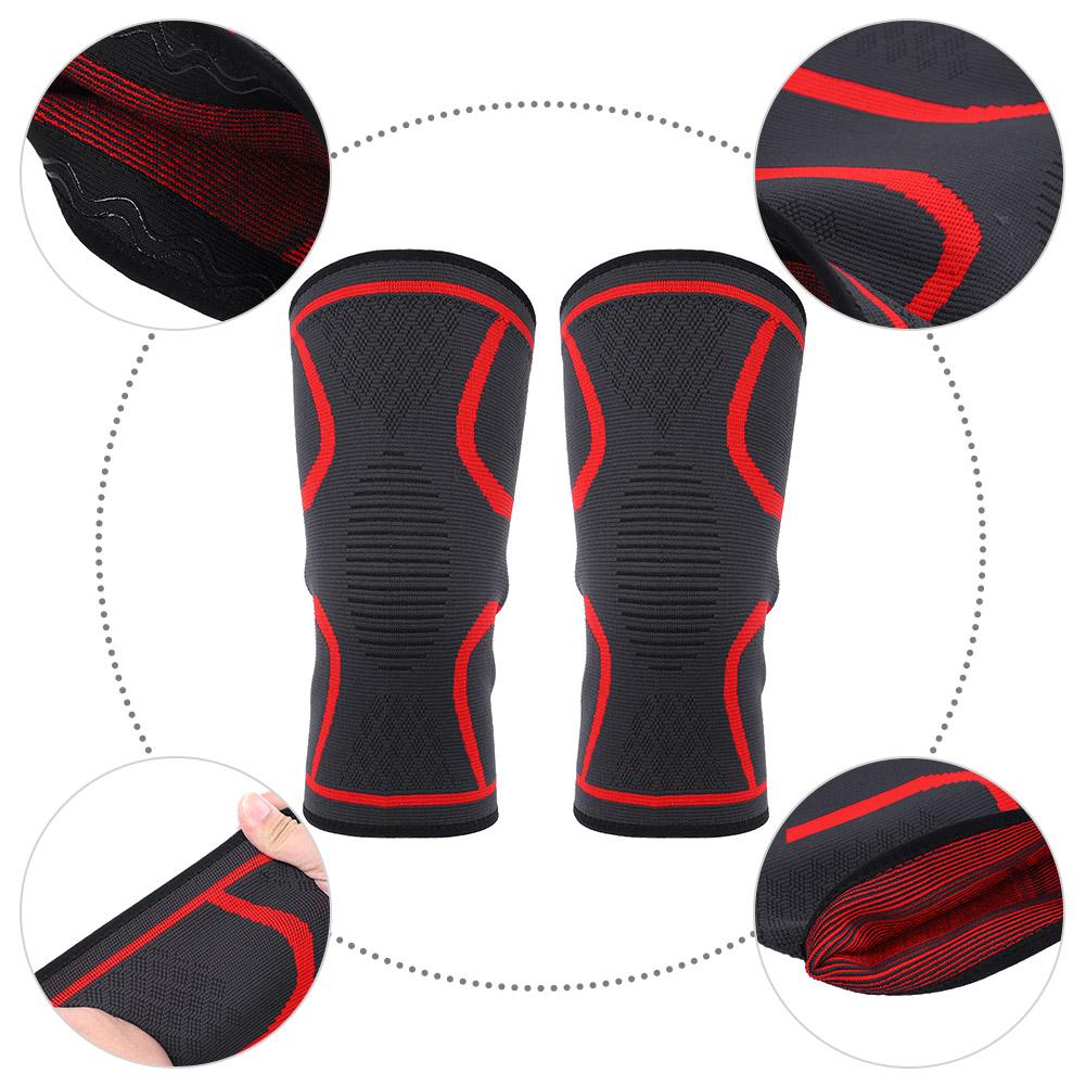 Knee Support Fitness Running Cycling Braces Kneepad Sport Gym Knee Pad Elastic Nylon