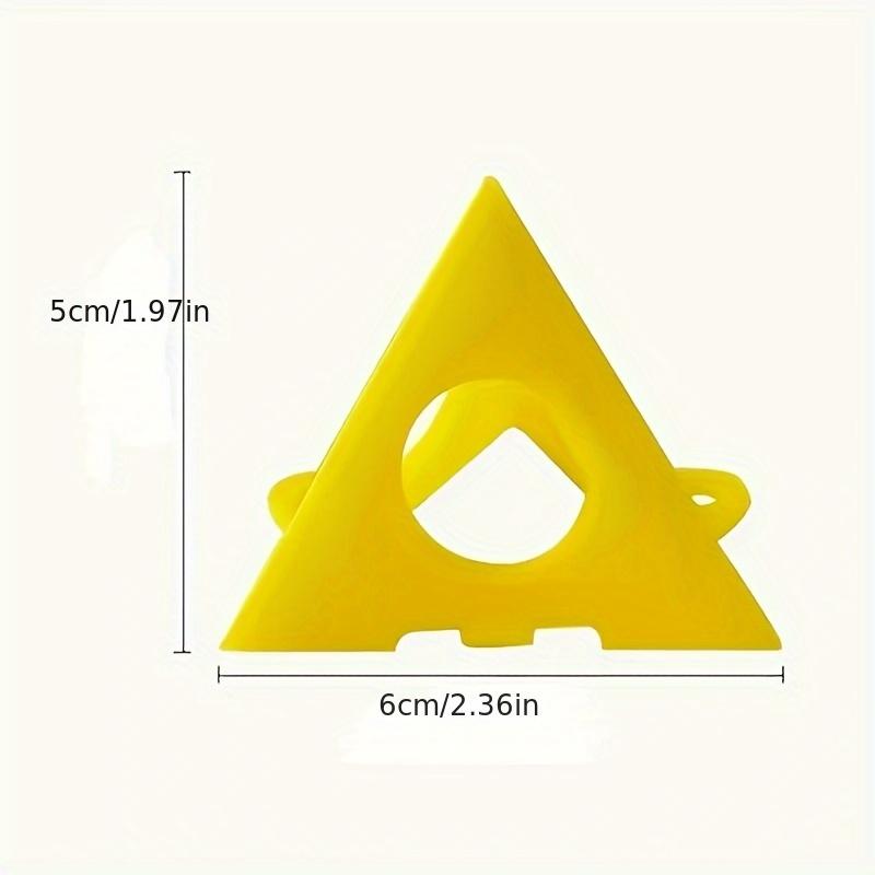 10-Pack Plastic Triangle Painting Easel,Woodworking Tool Pyramid Stand,Paint Rack,Spray Paint Holder,Woodworking Paint Pad Block