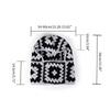 Balaclava Hat Crochet Granny-square Hat Cap for Women Men Cosplay Picture Props