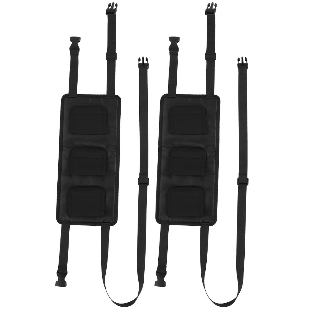 2 Pcs Fishing Rod Rack Set Car Fishing Storage Hook and Loop Strap Adjustable Fixing BeltBlack 1780₽