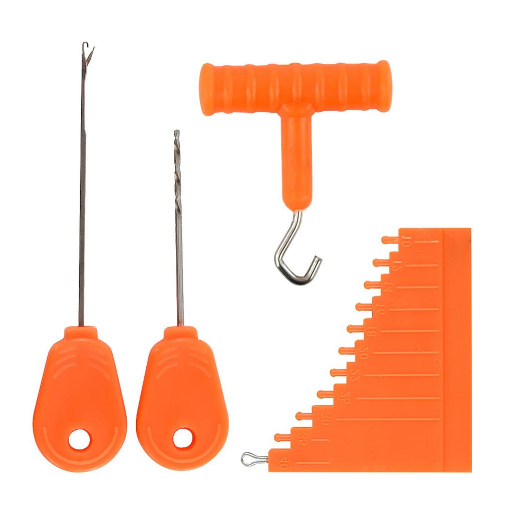 Fishing Baits Rig Tool Kits Carps Fishing Baits Needle with Box Baiting Rigging Needle Driller Fishing Baits Tool