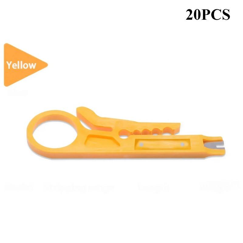 10/20/30pcs Automatic Stripping Pliers Wire Stripper Cable Wire Cutters Stripping Crimping Tool with Hexagon Wrench Tools Nippers