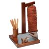 Yarn Holder For Crocheting Wooden Yarn Spinner For Crochet Wooden Yarn Ball Holder Spinner Portable Magnetic Yarn Spinner For
