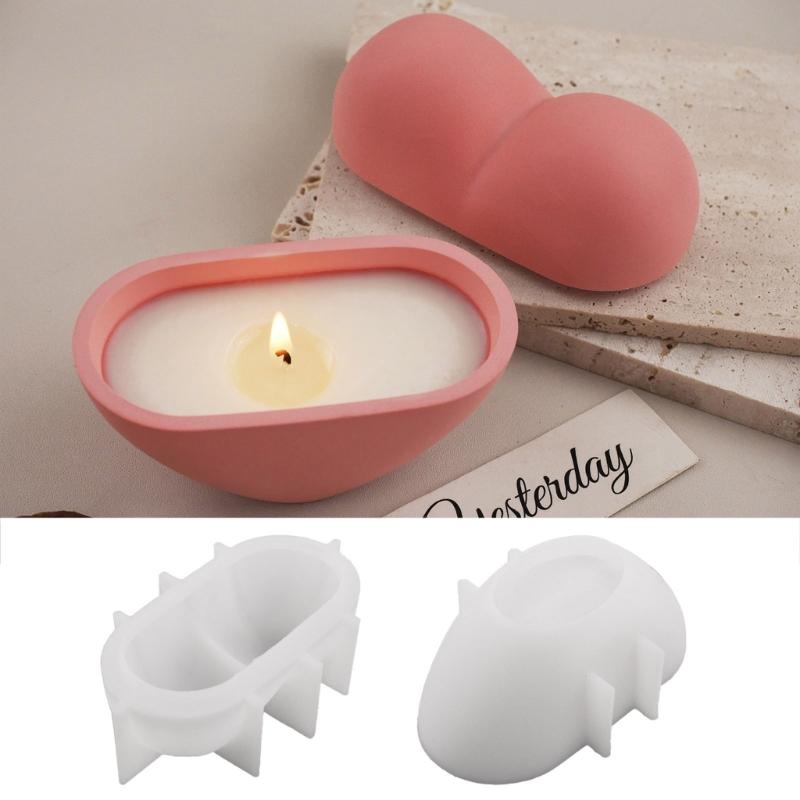 Practical Silicone Mould Home Decoration for Heart Shaped Keepsakes Box and Candle Holders Special for Gifts Making
