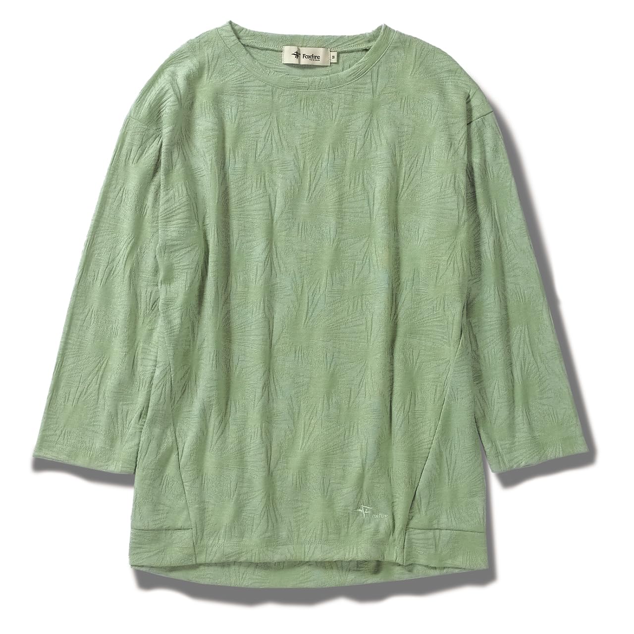 

Футболка с круглым вырезом Foxfire TS Leaf Jacquard, Размер 7/S, Женская, Светло-зеленый, 8215411, Влагоотводящая, Быстросохнущая