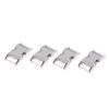 4PCS Side Release Buckle Fine Workmanship Simple   Light Weight Alloy Materials Belt Buckle