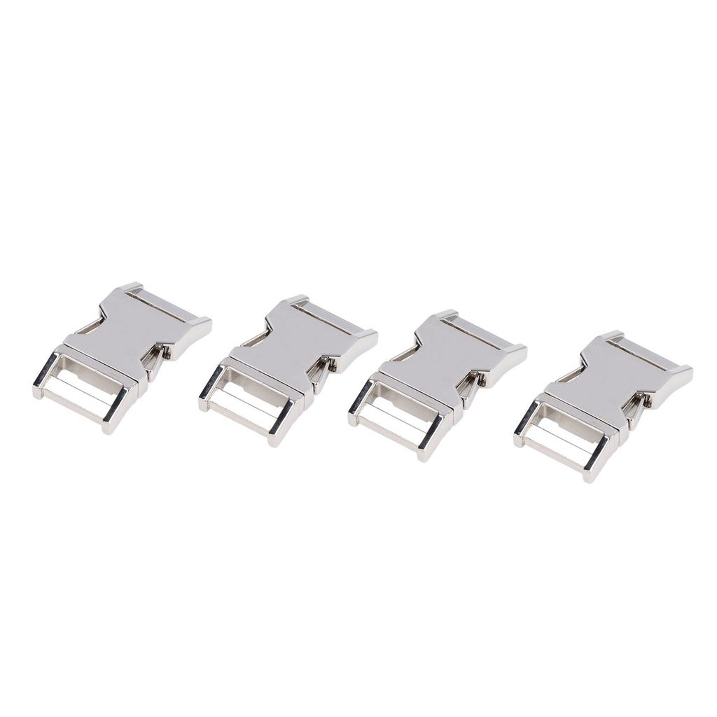 4PCS Side Release Buckle Fine Workmanship Simple   Light Weight Alloy Materials Belt Buckle
