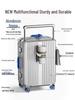Silent Universal Skate Wheel Suitcase - 20" Boarding Password Box & 24" Trolley Case for Women