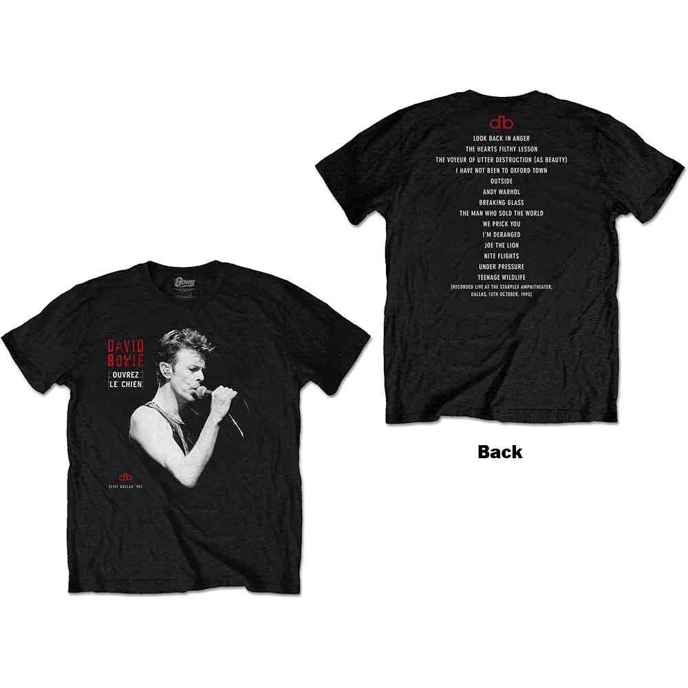 David Bowie Dallas 95 Unisex TShirt L