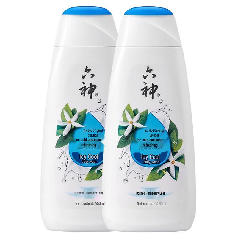 Liùshén Ice Cool Shower Gel (2-Pack)